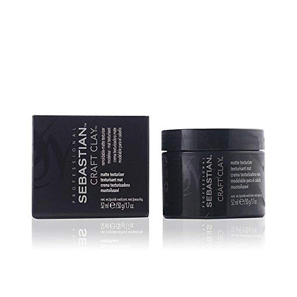 Sebastian Professional - Crème Modelante pour Cheveux - Matte Texturizer Craft Clay - 150g 150 ml