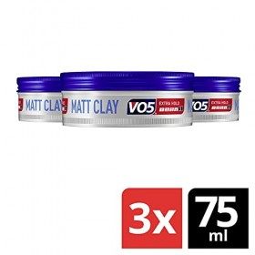 VO5 Extreme Produit de coiffure Style mat Argile Pack of 3