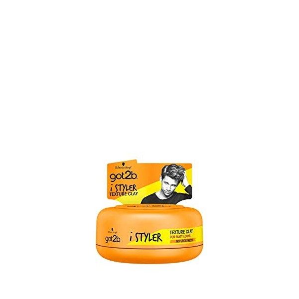 Got2B Argile texturée 75ml Paquet de 2 