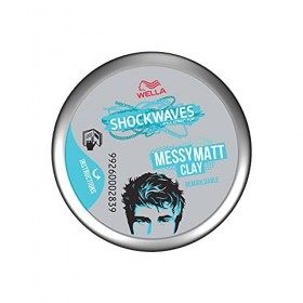 Wella Shockwaves Go Matt Clay 75 ml Pack of 3 