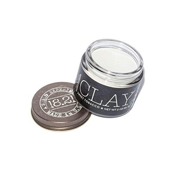 18.21 Man Made Clay - Sweet Tobacco for Men 2 oz Clay