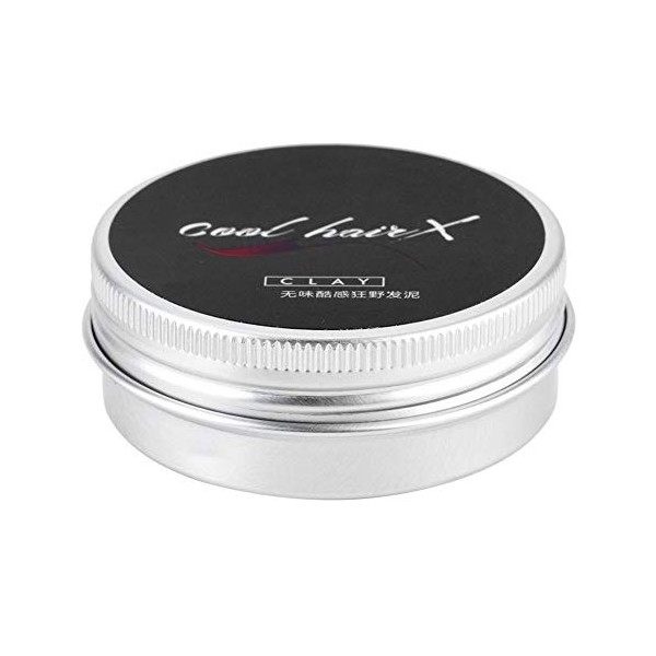 50g hommes cheveux cire cheveux argile longue durée moelleux sans odeur boue capillaire pour la coiffure