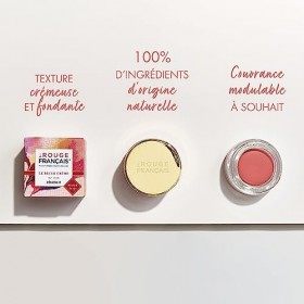 Le Rouge Français - Cheek and lips certifié Vegan et BIO - 230 RTG Zénobie