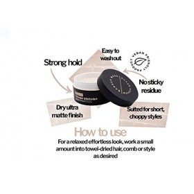 Assez solide – Argile coiffante forte tenue – 100 g