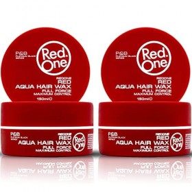 RedOne Cire Aquatique Coiffante Rouge 150 ml | Contrôle des bords | Cire de gel pour les cheveux | Ultra-tenue | Parfum Frais...