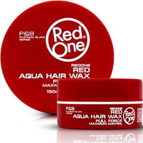RedOne Cire Aquatique Coiffante Rouge 150 ml | Contrôle des bords | Cire de gel pour les cheveux | Ultra-tenue | Parfum Frais...