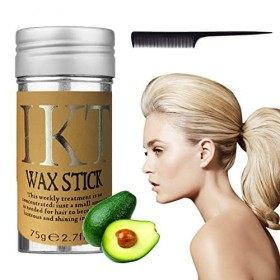 Wax Stick Hair,Cire Cheveux,Cire Cheveux Femme,Stick Cheveux Cire,Hair Wax Stick,Cire Coiffante,Wax Stick,Bâton de Pommade Ca...