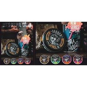 BARBER MARMARA SPACE Hair Wax 100ml - Concrete Clay - Fixation super forte - Finition matte - Cire Cheveux Homme Clay Pommade...