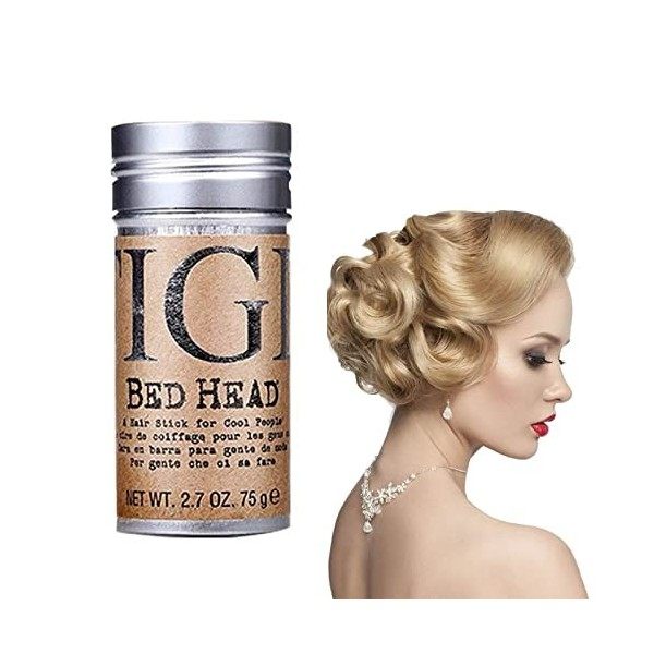 Bâton de Cire pour Cheveux, Bâton De Cire De Cheveux Naturels, Bâton de Pommade Capillaire, Wax Stick pour Cheveux, Bâton de ...