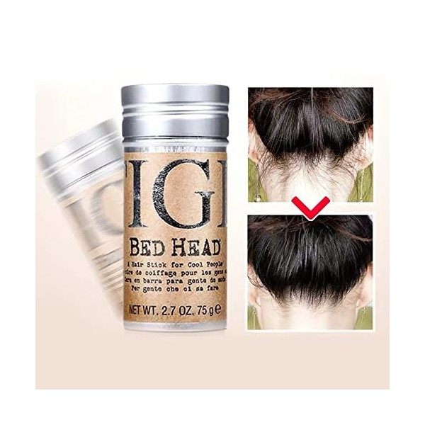 Bâton de Cire pour Cheveux, Bâton De Cire De Cheveux Naturels, Bâton de Pommade Capillaire, Wax Stick pour Cheveux, Bâton de ...