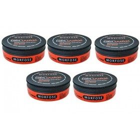 MORFOSE Aqua Hair Wax - 6 x 175 ml. Professional Hair Care For An Incredible Shine And Strong Hold by MORFOSE … Cires coiffantes
