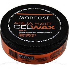 MORFOSE Aqua Hair Wax - 6 x 175 ml. Professional Hair Care For An Incredible Shine And Strong Hold by MORFOSE …