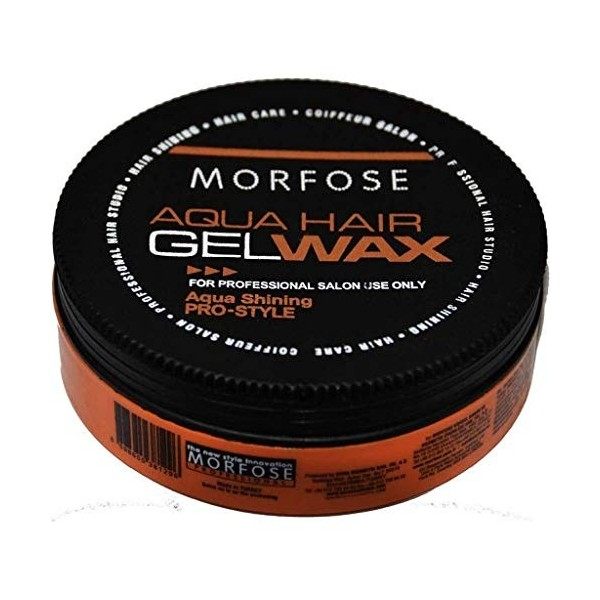 MORFOSE Aqua Hair Wax - 6 x 175 ml. Professional Hair Care For An Incredible Shine And Strong Hold by MORFOSE … Cires coiffantes