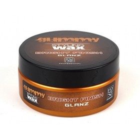 Fonex, Lot cire coiffante 2 pots de cire coiffante Gummy, Bright Finish & Extra Gloss 150 ml | Cire coiffante extra brillante...