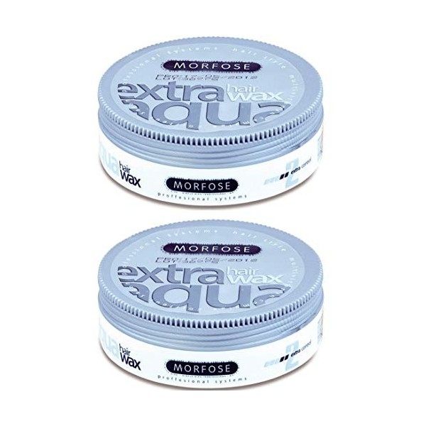 Morfose 2 x cire Extra Aqua Wax de 175 ml - 350 ml.