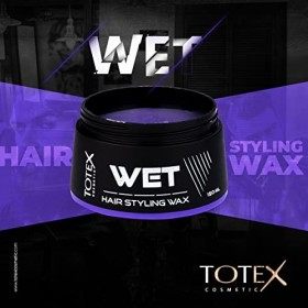Totex WET Hair Wax I Cire coiffante pour cheveux mouillés I Cire capillaire parfumée à la pastèque I cheveux brillants et nat