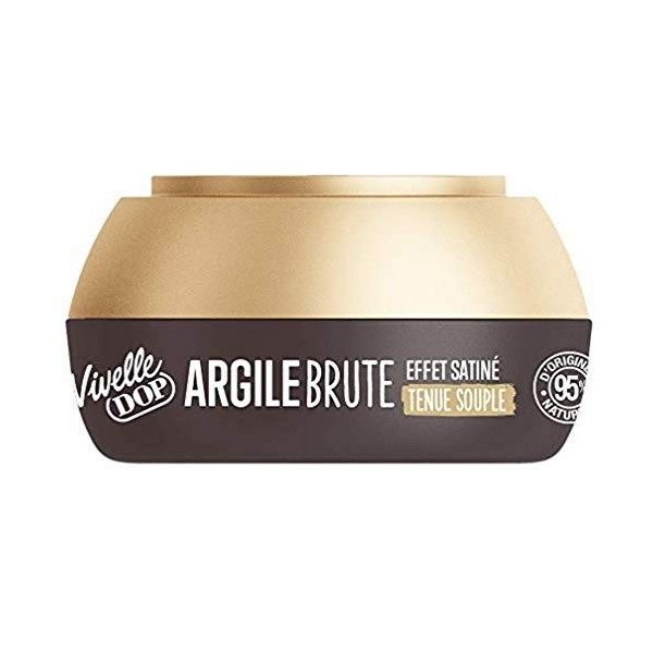 DOP Vivelle Brute Homme Cire Coiffante à lArgile Jaune Tenue Forte Cires coiffantes