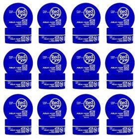 Redone Cire Aquatique Coiffante Bleu 150 ml | Forte Tenue l | Cire de gel pour les cheveux | Ultra-tenue | Cire capillaire po...