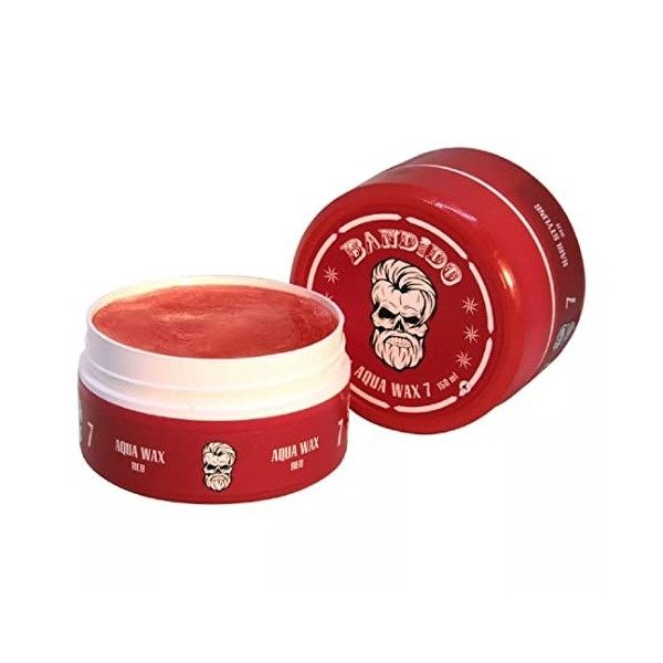 3&nbsp;x Bandido Hair Wax Red Cheveux Wax Aqua Hard Wax Cires coiffantes
