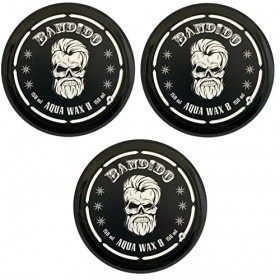 Bandido Hair Wax Black Cire Cheveux Aqua Cire forte