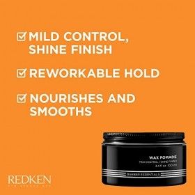 Redken - Redken Brews Styling Wax Pomade Cire coiffante Cires coiffantes