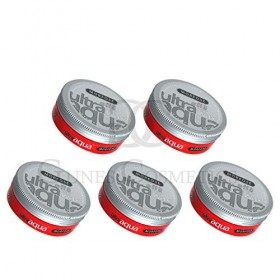MORFOSE Ossion Ultra Aqua Lot de 5 gels de cire pour cheveux Rouge 175 ml Cires coiffantes