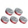 MORFOSE Ossion Ultra Aqua Lot de 5 gels de cire pour cheveux Rouge 175 ml Cires coiffantes