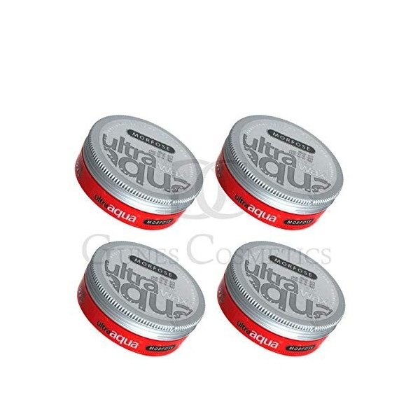 MORFOSE Ossion Ultra Aqua Lot de 5 gels de cire pour cheveux Rouge 175 ml Cires coiffantes