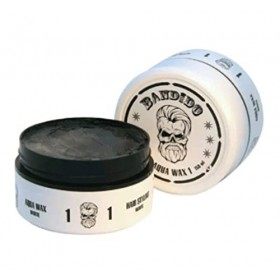 Bandido Cire et gel pour cheveux, blanc, lot de 3 pots Cires coiffantes