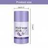 Bâton de Cire pour Cheveux, Bâton de Pommade Capillaire, Stick de Cire Coiffante, Wax Stick pour Cheveux, Bâton de Finition d...