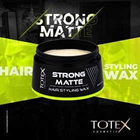 Totex Hair Styling Wax 150ml Strong Matte Cires coiffantes