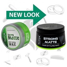 Totex Hair Styling Wax 150ml 4er Pack Strong Matte Cires coiffantes