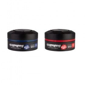 Fonex Lot comprenant les cires coiffantes Gummy Styling Wax Hard Finish et Ultra Hold, 150&nbsp;ml chacune Cires coiffantes