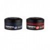 Fonex Lot comprenant les cires coiffantes Gummy Styling Wax Hard Finish et Ultra Hold, 150&nbsp;ml chacune Cires coiffantes