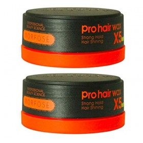 Morfose X5 Pro Hair Wax Matte Xtreme Style Tenue Forte Brillante toute la journée Cire pour cheveux pour femmes et hommes, ci