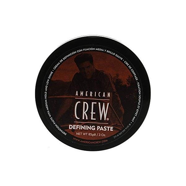 American Crew Fiber, Cire Fibre Cheveux Homme 85 g , Fixation Forte & Brillance Faible, Effet Mat, Tous Types de Cheveux, Fo ...