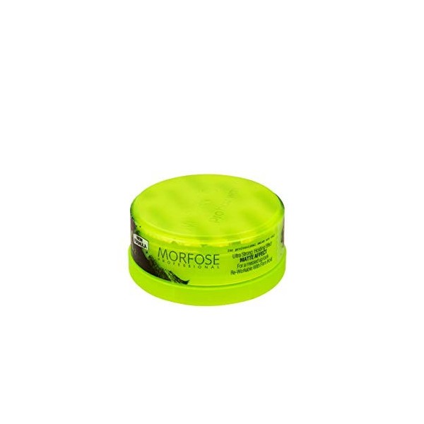 Morfose Hair Styling Matte Strong Wax 3 x 150 ml No.2 Cire à cheveux / Cire à mat, cire coiffante extra mate / Cire coiffante