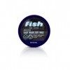 Fish Original Aqua Fish Easy Wash Out Wax, Sculpt Shape and Mould, Medium Hold, Gloss Finish, Fine Hair, Cruelty Free and Veg