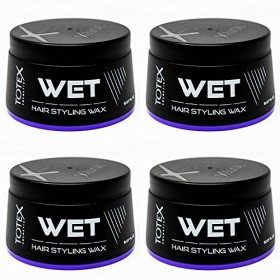 Totex Hair Styling Wax 150ml 4er Pack Wet Cires coiffantes