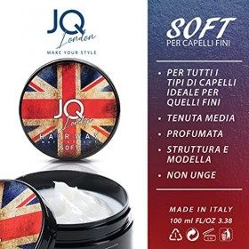 JoyQube Cire capillaire professionnelle pour hommes Tenue douce Effet mat Cire capillaire parfumée pour une coiffure parfaite