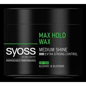Syoss Max Hold Wax 150 ml Lot de 6 Cires coiffantes