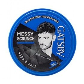 Gatsby Styling Wax 75g Hard & Free - Bleu Cires coiffantes