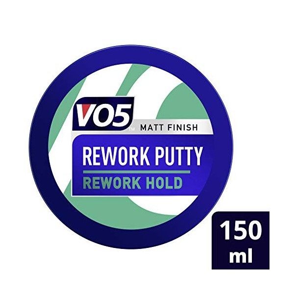 V05 Alberto Extreme Style Rework Fibre Putty Cires coiffantes