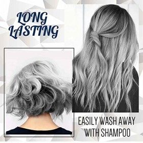 Cire de cheveux de couleur,Argile à modeler pour cheveux gris argent | 1 Oz Hair Dye Styling Cream Coiffure DIY Teintures de 