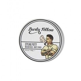 Burly Fellow 2 Hair Paste Putty Medium Hold Matte Finish Short to Mid Lengths 100ml Cires coiffantes