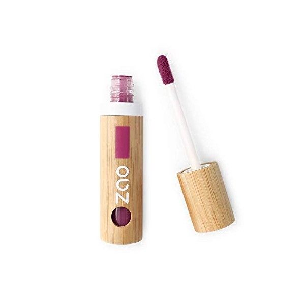 ZAO - Encre à lèvres - 442 Bordeaux Chic - bio vegan 100% naturel