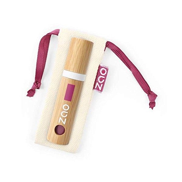 ZAO - Encre à lèvres - 442 Bordeaux Chic - bio vegan 100% naturel