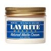 Layrite Natural Matte Cream 120g | Arrêt Moyen | Soluble Fans Leau | Fini Mat