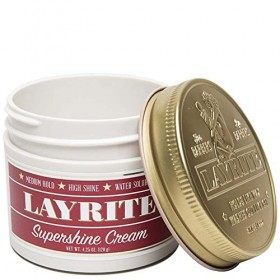 Layrite Supershine Crème 120g | Arrêt Moyen | Soluble dans Leau | Haute Brillanc