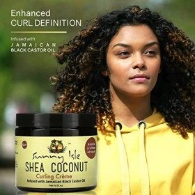 Sunny Isle Crème de curling de noix de coco 16 oz